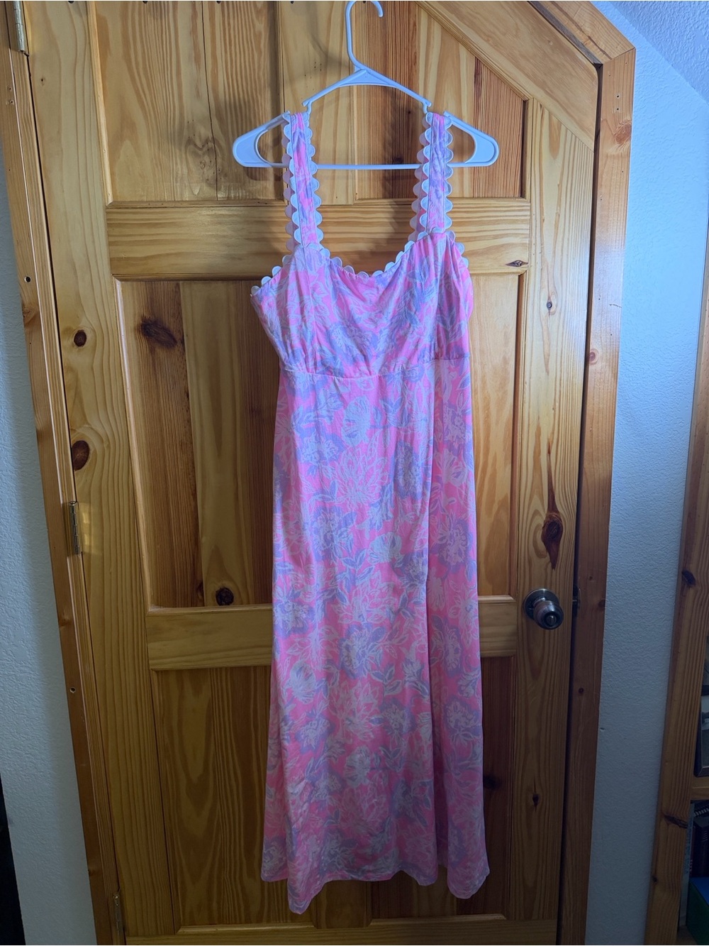 Lilly Pulitzer Pink Floral Maxi Dress